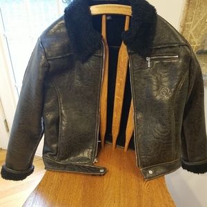Nils vegan leather jacket